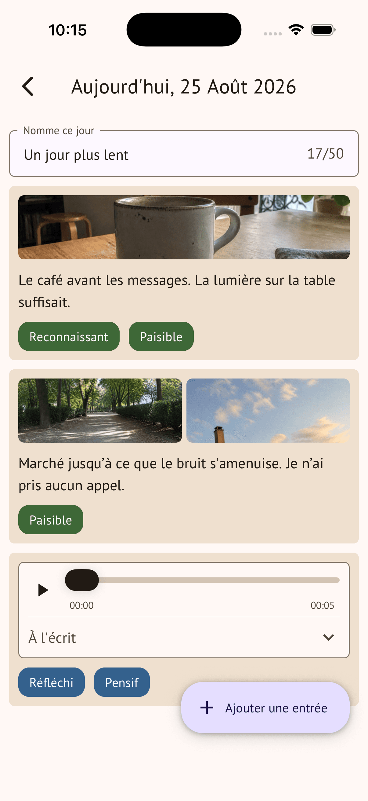 Écris, filme, dis-le.